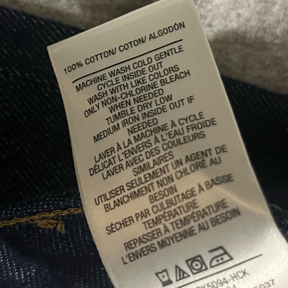 New Joe’s Jeans Hackney High Rise Wide Leg Cuff Jeans - Dark Wash 29 - Picture 5 of 6